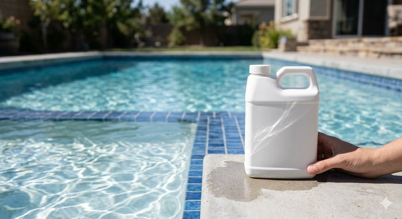 Pool tile and waterline — Commercial Pool Maintenance Arlington